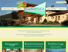 Tablet Screenshot of braunhofer.at